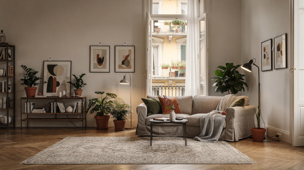 Decorating a Rented Apartment Without Permanent Changes