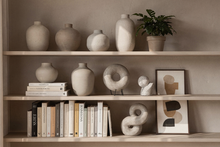 How to Arrange Shelves as an Interior Still Life